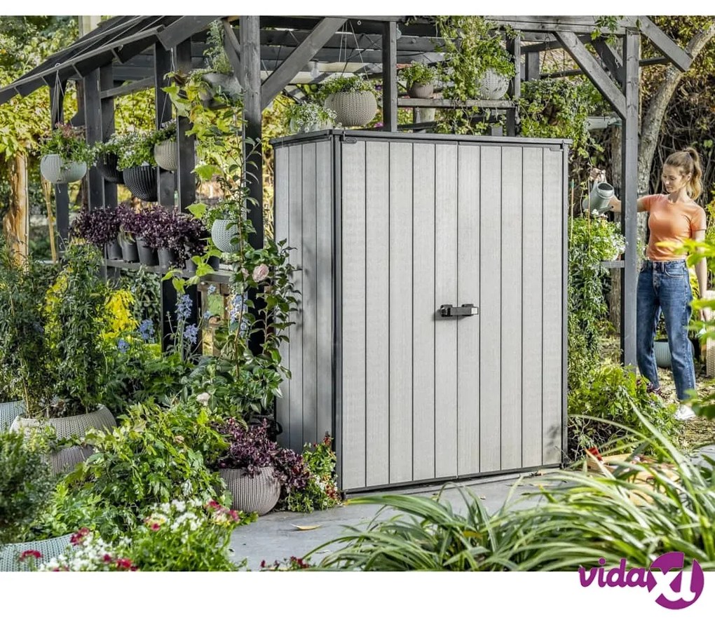 Keter Armadietto da Giardino High-Store Plus Grigio
