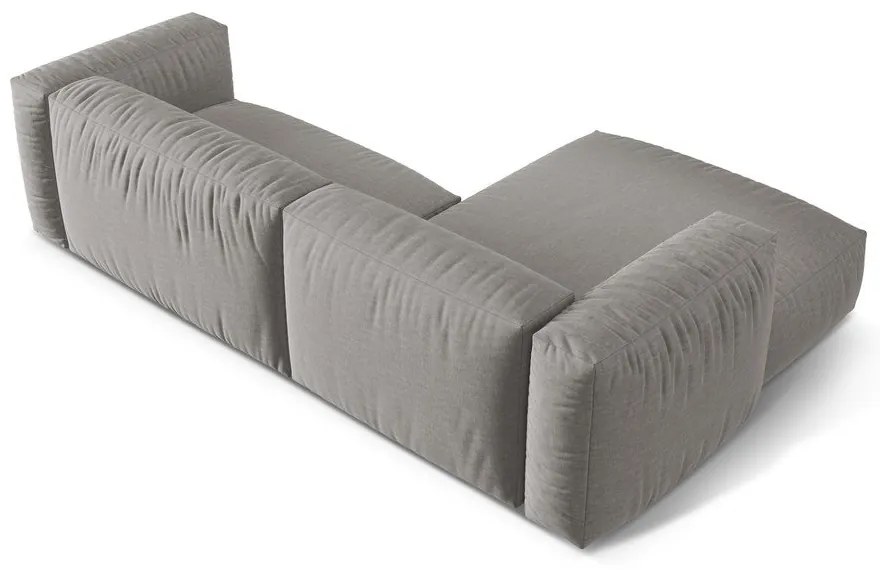 Divano angolare modulare grigio chiaro (angolo sinistro) Martina - Micadoni Home