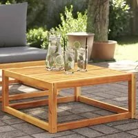 Tavolo da Giardino 65x65x29 cm in Legno Massello di Acacia 3278938