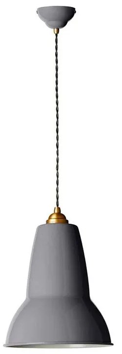 Anglepoise - Original 1227 Midi Lampada a Sospensione Ottone Grigio elefante Anglepoise