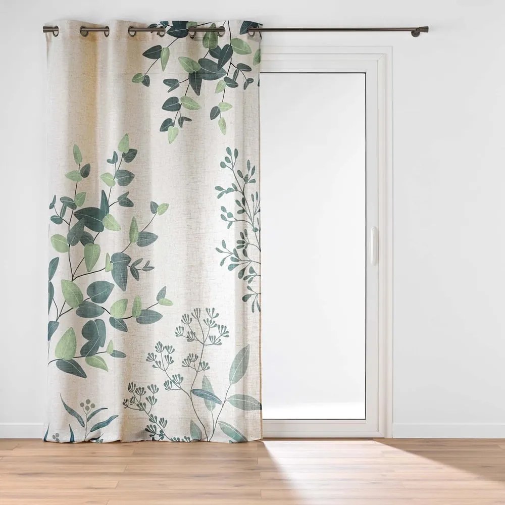 Tenda verde/beige 140x260 cm Botanica – douceur d'intérieur