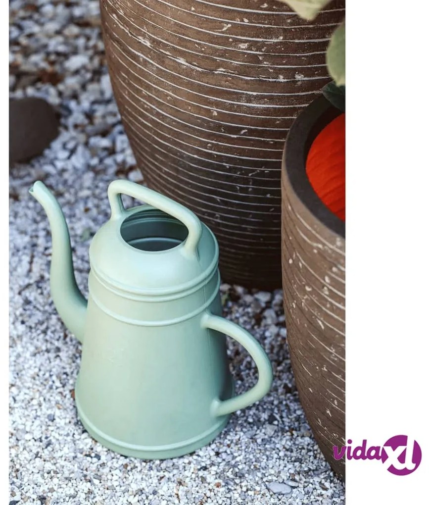 Capi Vaso Nature Row Quadrato 40x40x40 cm Verde Oliva