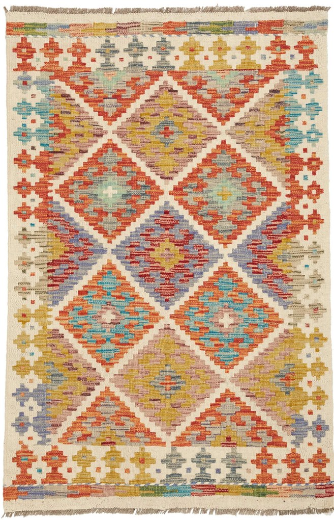 Kilim Tappeto 130x80 (Pakistan) Tessuto A Mano
