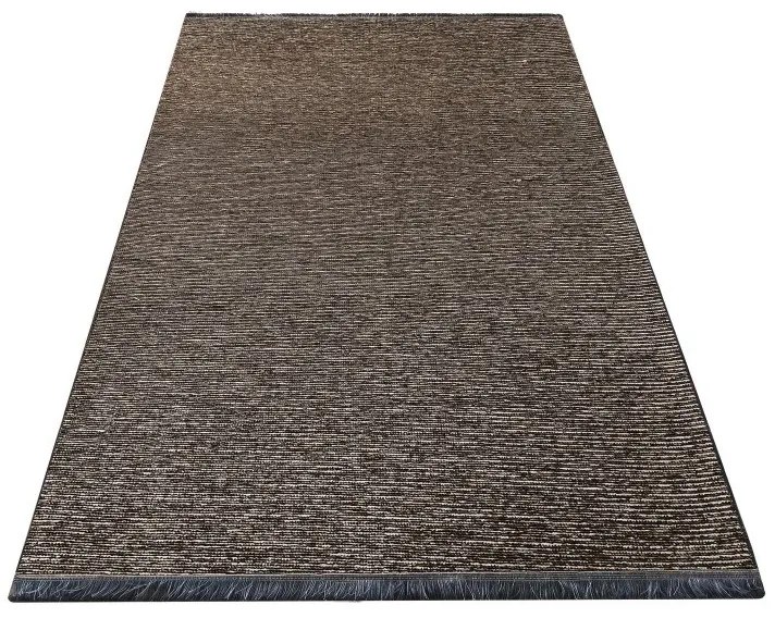 Tappeto di qualità color beige con frange Larghezza: 160 cm | Lunghezza: 230 cm