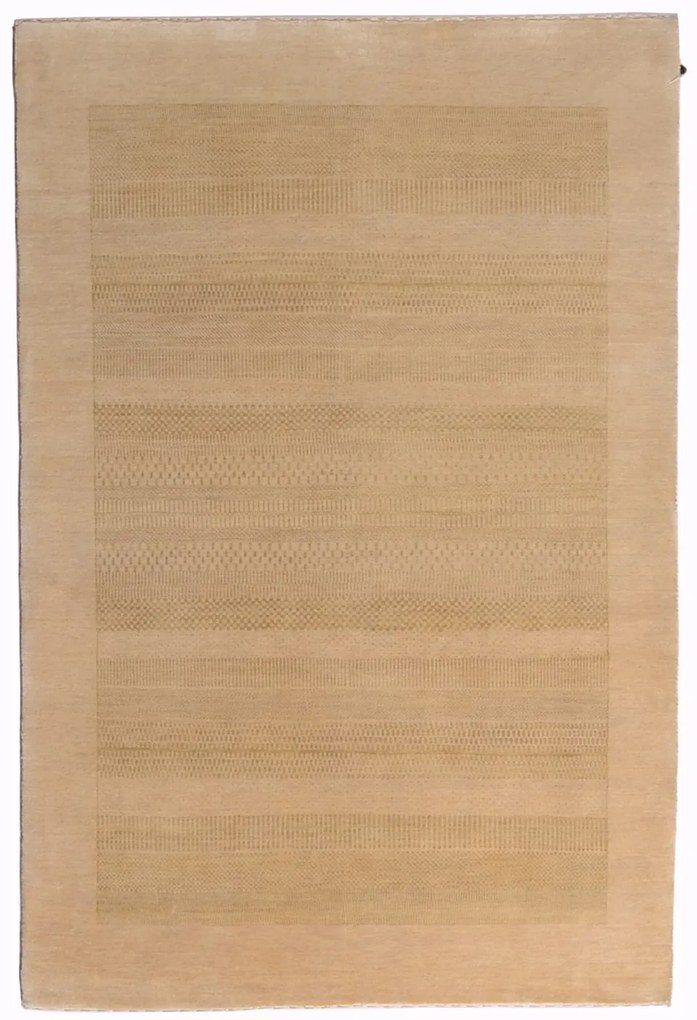 Loribaft Tappeto orientale 120x180 Beige (Indian) Annodato A Mano