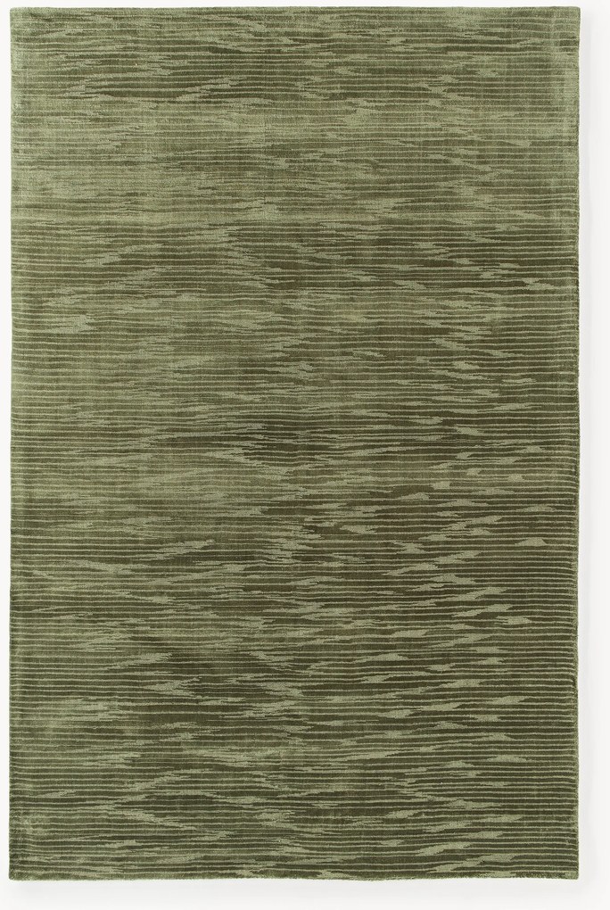 Tappeto in lyocell intrecciato a mano Oriana