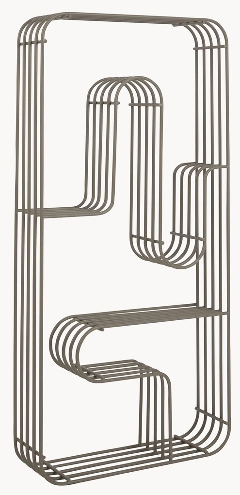 Scaffale da parete in metallo Curva