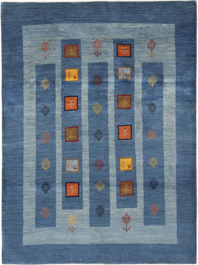 Gashguli Tappeto persiano 180 x 240 Blu (Iran) Annodato A Mano