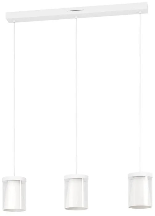 Lampadario LED design Chiusello-Z bianco, luce con 3 temperature di colore 1500 lumen, EGLO