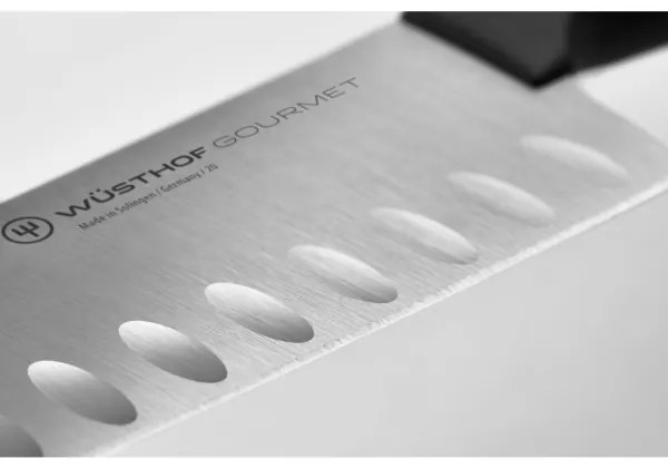 Wüsthof - Coltello da cucina giapponese GOURMET 17 cm nero