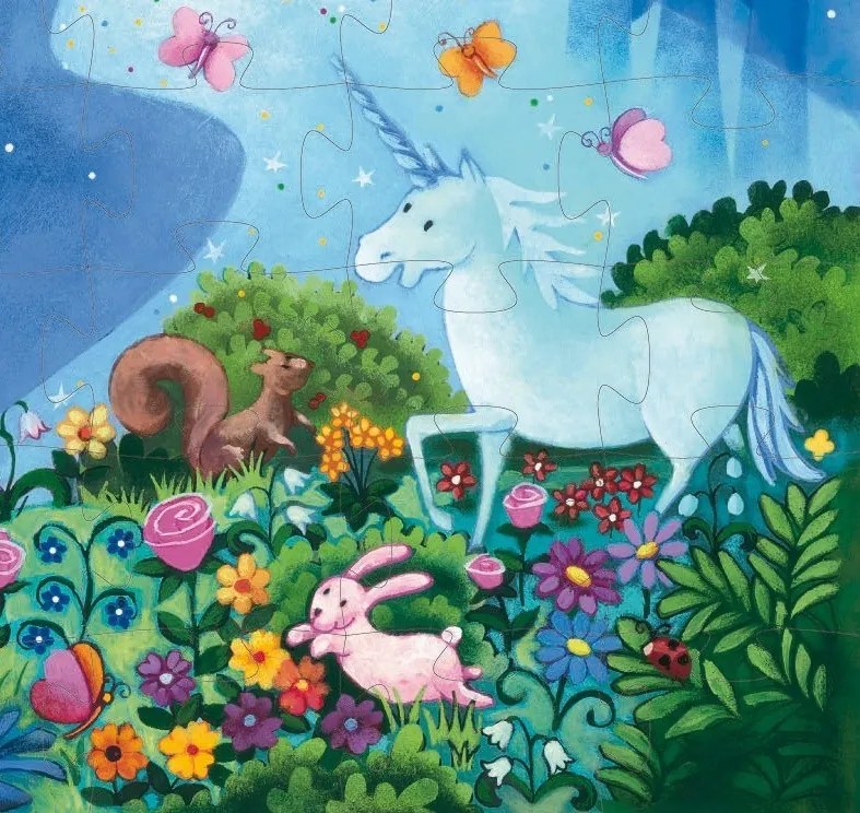 Fata e unicorno - 36 pezzi