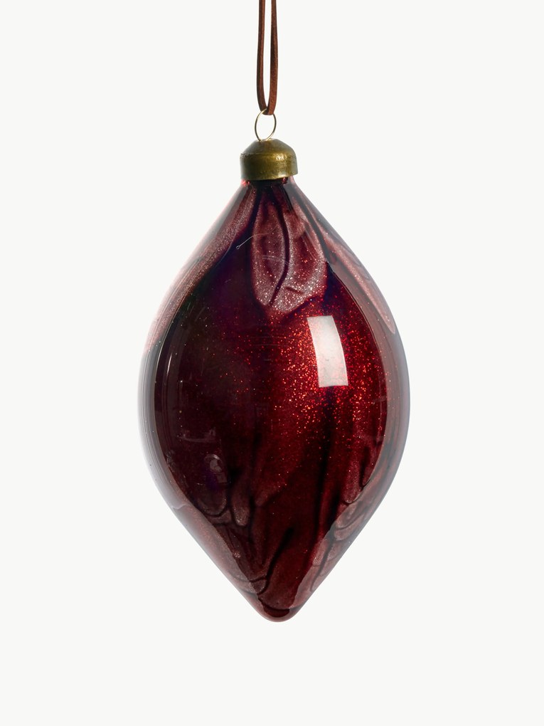 Set di 12 addobbi di Natale fatti a mano Nosille, varie misure