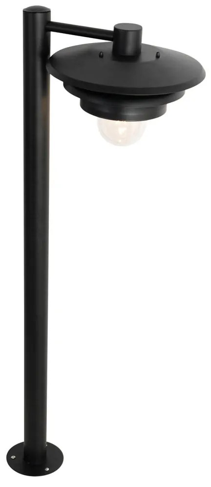 Palina da giardino di design nera 100 cm IP44 - Morty