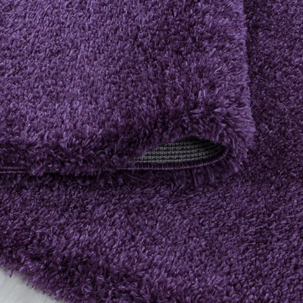 Tappeto viola scuro 200x290 cm Fluffy - Ayyildiz Carpets