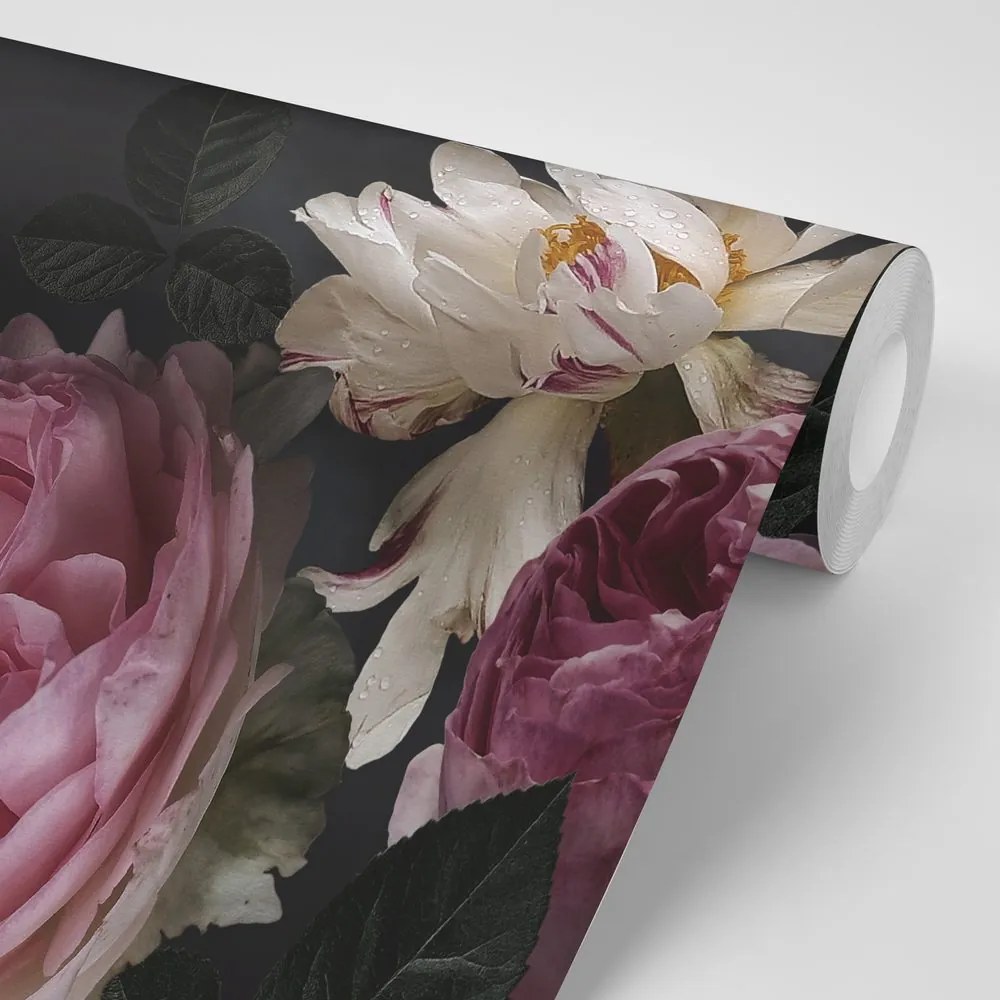 Carta da parati – Bouquet di fiori in dettaglio