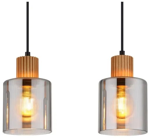 Globo 15768-3 - Lampada a sospensione su cavo ALEIDIS 3xE27/25W/230V