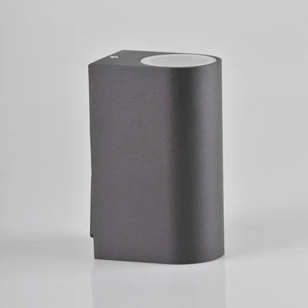 Luce Spot a parete da esterno BOSTON 2xGU10/10W/230V IP44