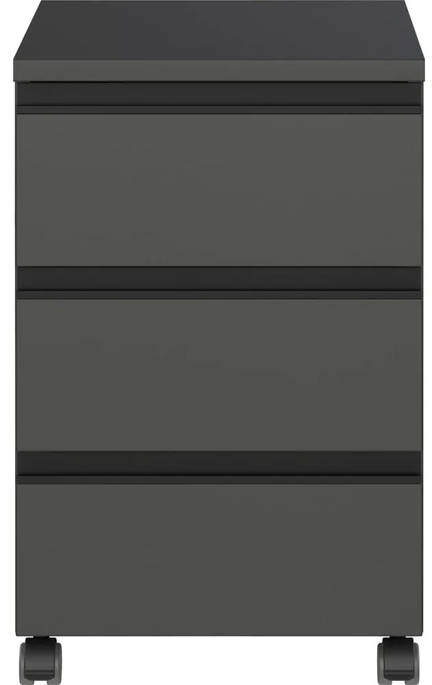 Armadietto color antracite su ruote 40x63x50 cm Bedano – Germania