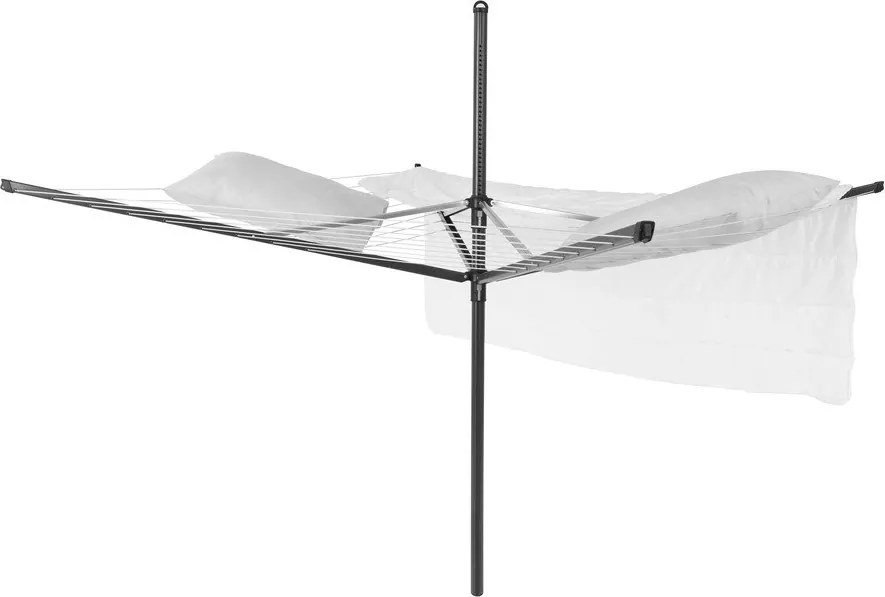 Stendino da giardino color antracite 50 m Lift-O-Matic – Brabantia