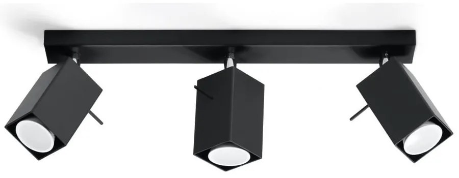 Plafoniera nera Toscana - Sollux