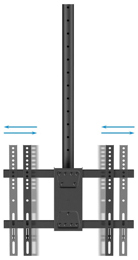 Supporto TV Tda Soffitto TooQ LPCE1175TSLI-XL-B 32" 75" 60 Kg