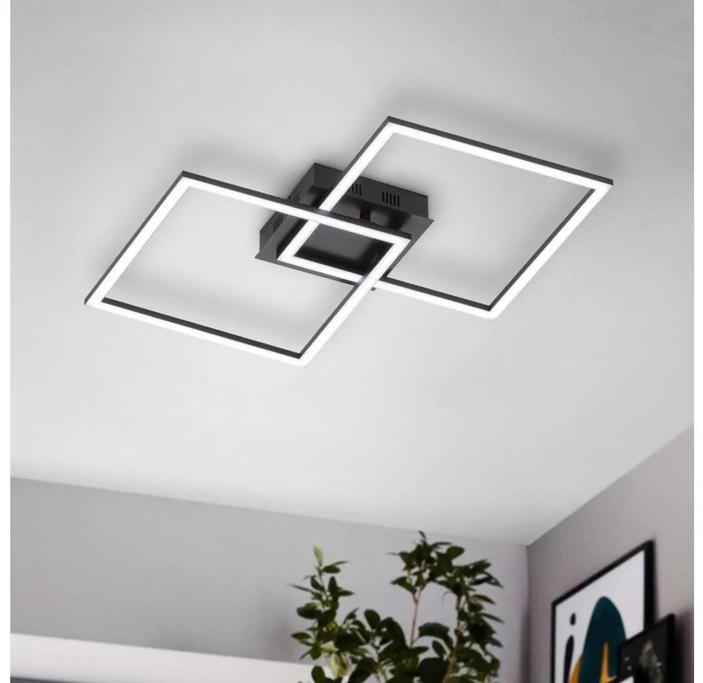 Eglo 75553 - Lampadario LED dimmerabile a plafone PALMAVE LED/28W/230V 3000-6500K+tc