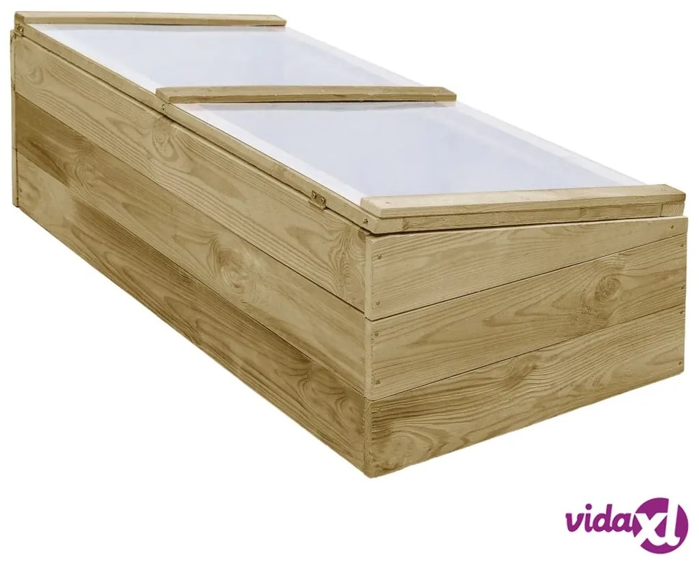 vidaXL Serra in Legno di Pino Impregnato 100x50x35 cm