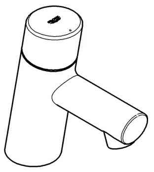 GROHE 32207001 - Miscelatore monocomando CONCETTO XS cromo lucido