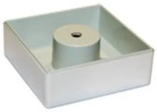 Base TV ribalta con passacavi e piedini Isoka 153 cm Bianco Frassino