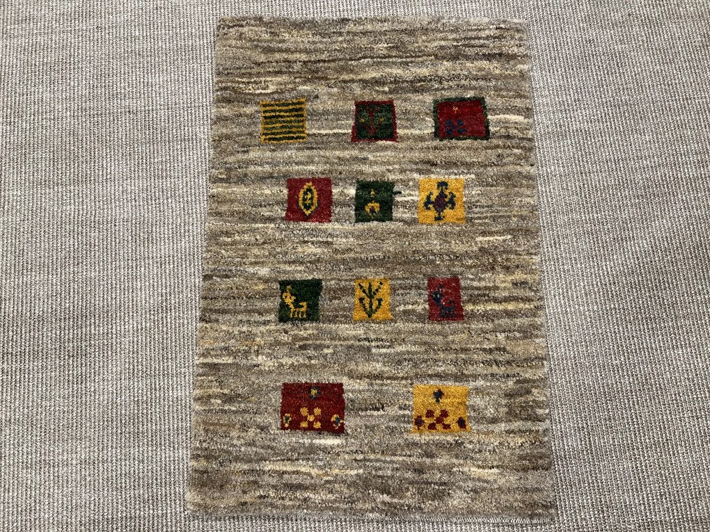 Gabbeh Tappeto persiano 90 x 60 (Iran) Annodato A Mano