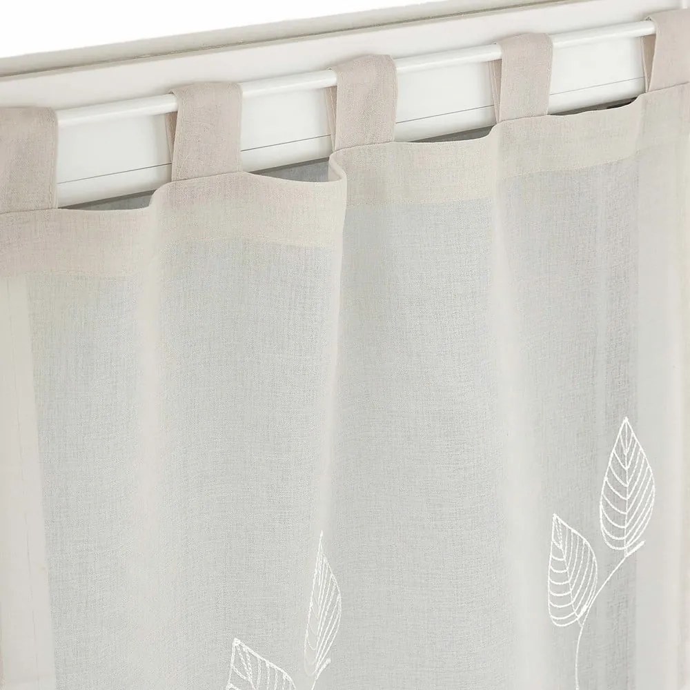 Set di 2 tende in voile beige 60x90 cm Berry - douceur d'intérieur