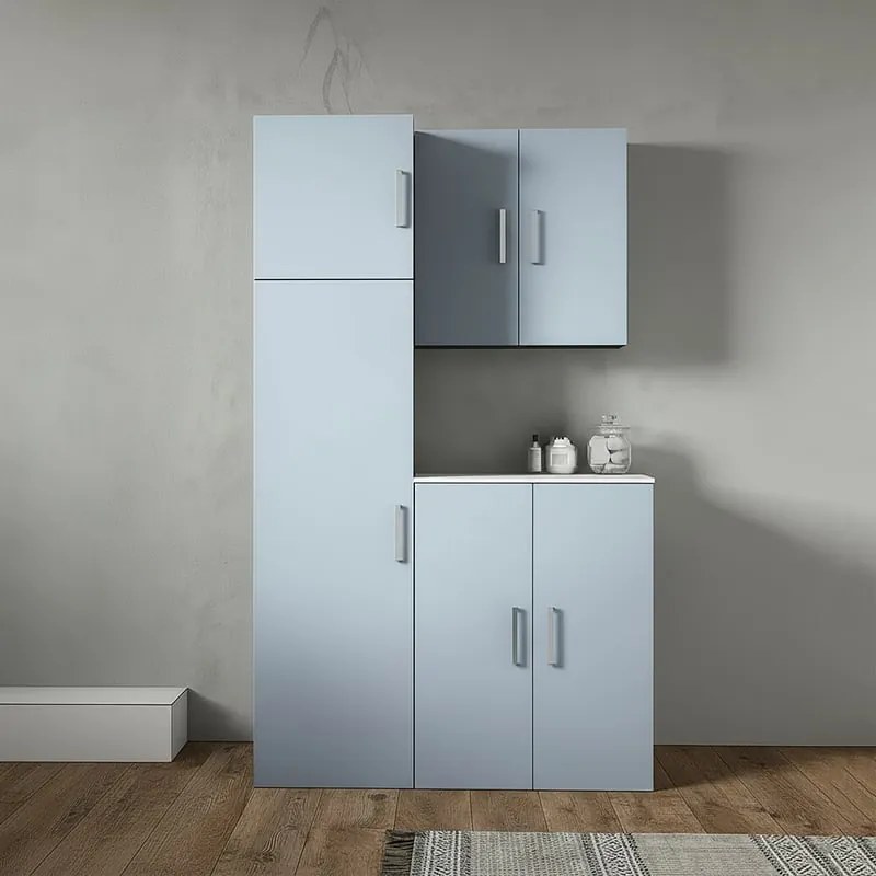 Anta per mobile lavanderia laccato indaco L 10 x H 110 x Sp 35 cm