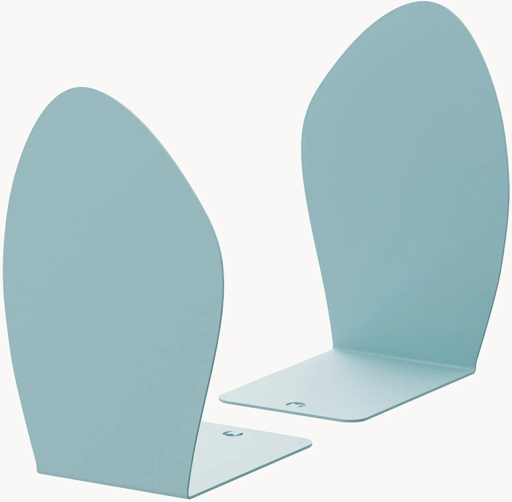 Set di 2 fermalibri in metallo Darcy