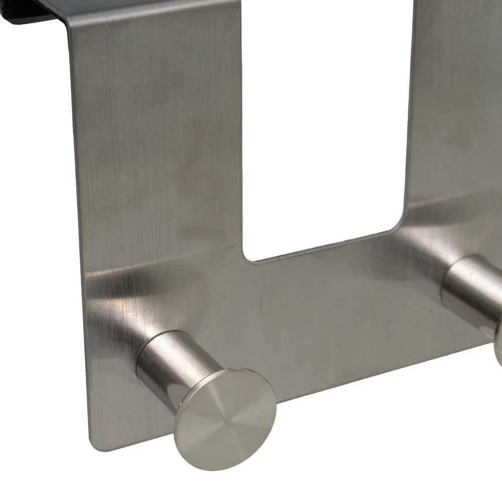 Appendiabiti in metallo argento opaco 13 cm - Casa Selección