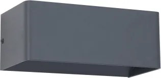 Brilagi - Applique da esterno LED DONNANI LED/7W/230V 20 cm antracite IP44