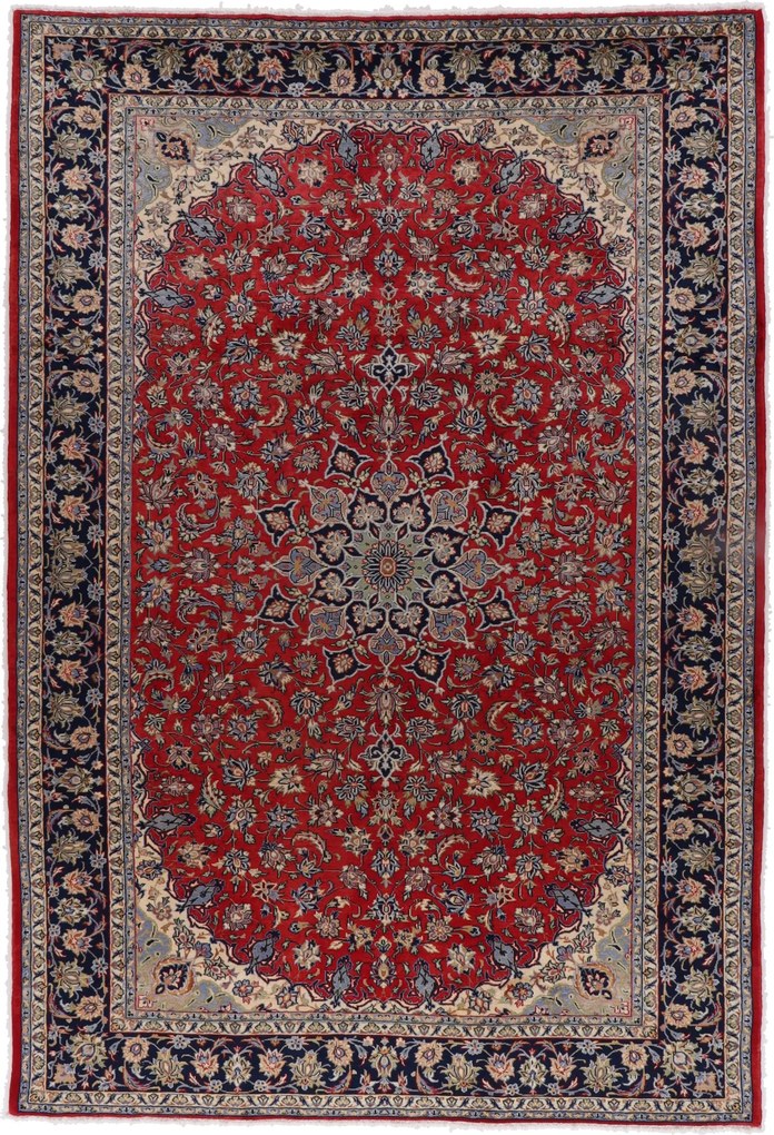 Kashan Tappeto persiano 370 x 250 (Iran) Annodato A Mano