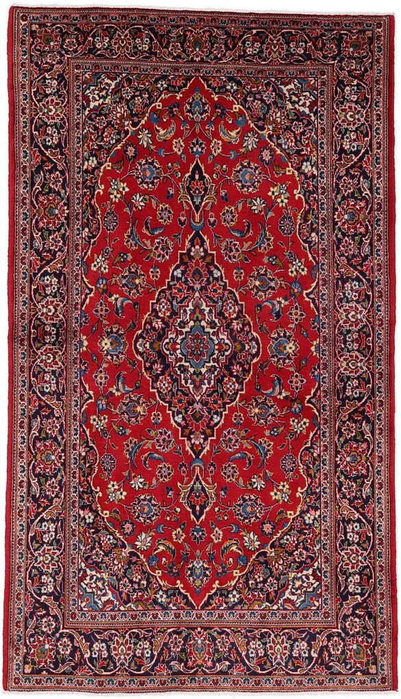Kashan Tappeto persiano 130x220 (Iran) Annodato A Mano