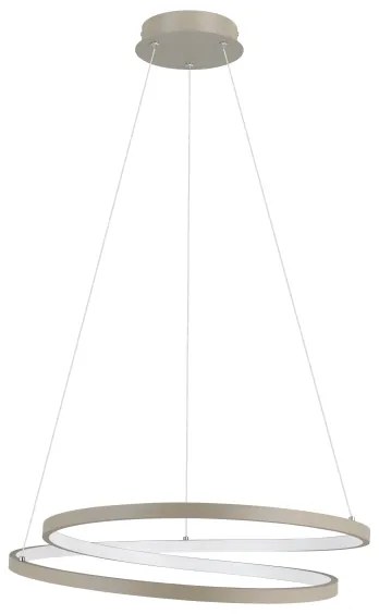 Eglo 901139 - Lampadario LED a sospensione con filo RUOTALE LED/36W/230V 3000K beige