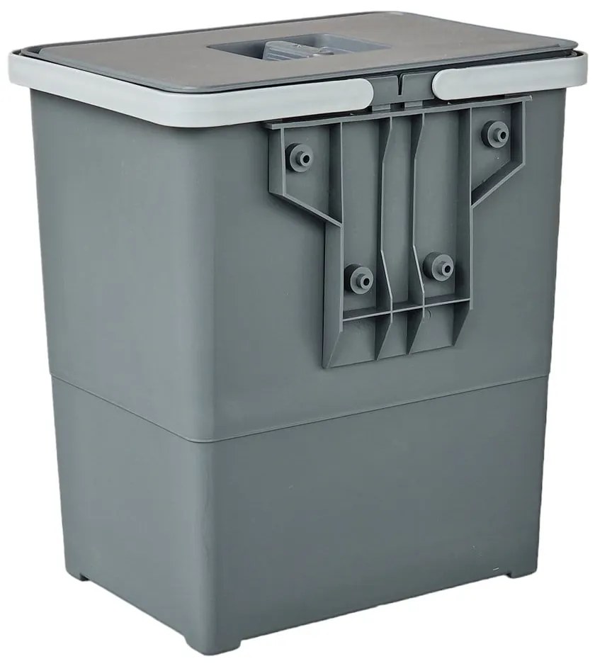Cestino per rifiuti in plastica incorporato da 18 l Easy - Elletipi