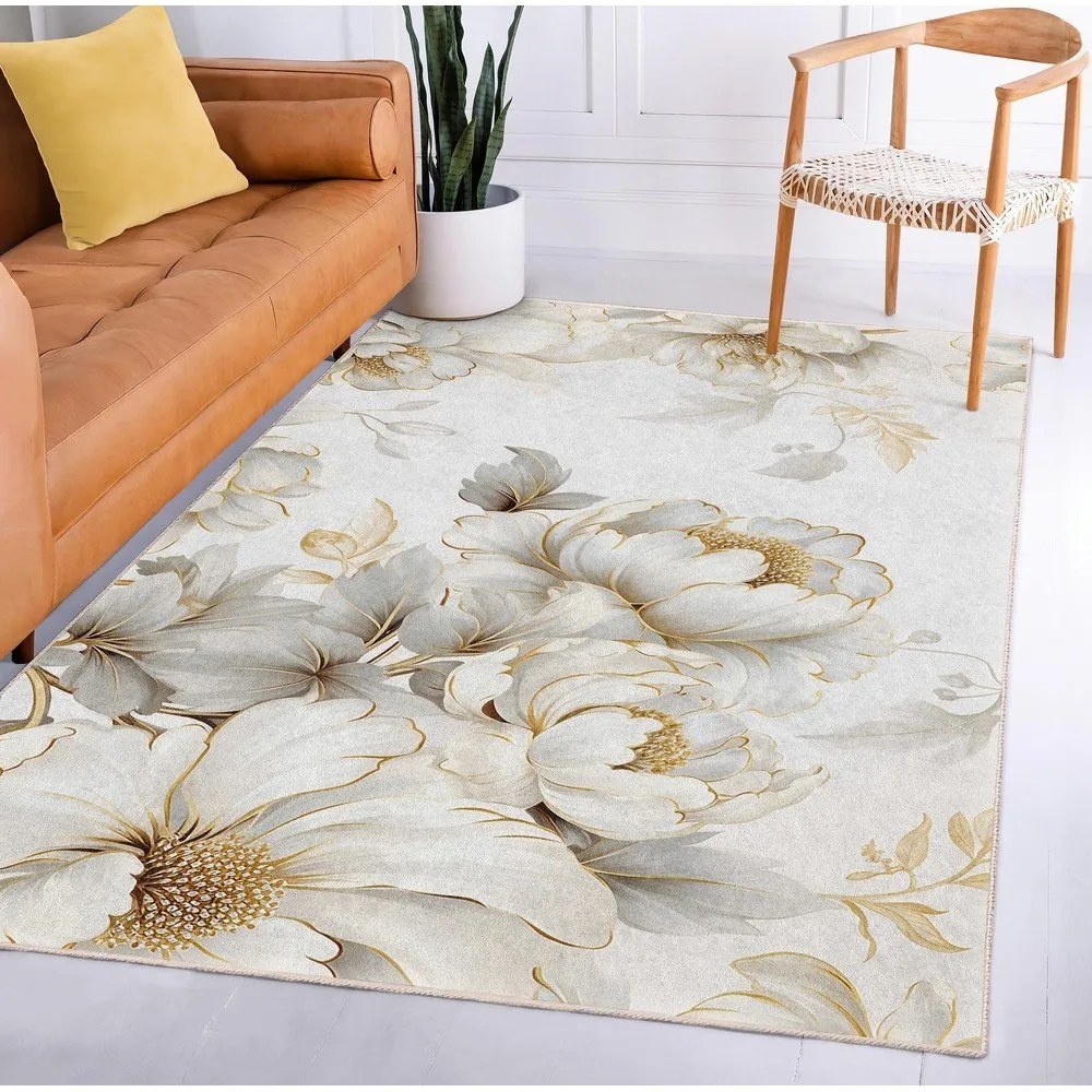 Tappeto color crema lavabile 160x230 cm Soft and Gentle – Mila Home