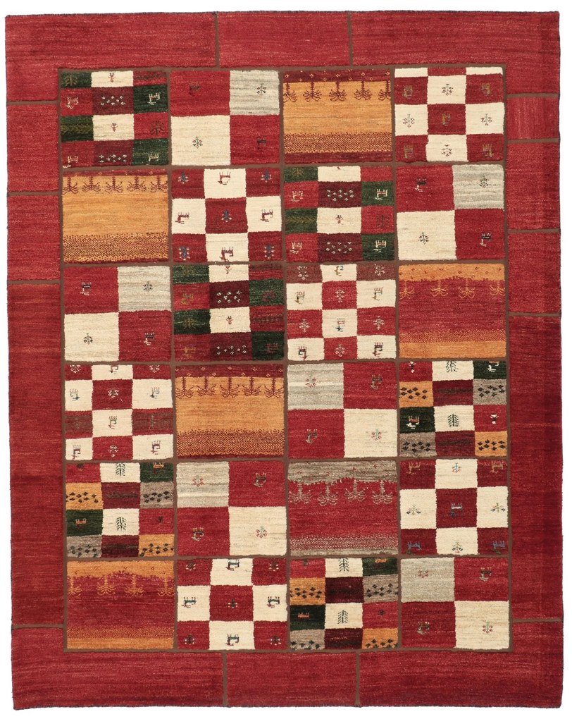 Gabbeh Tappeto 210x260 (Iran) Annodato A Mano