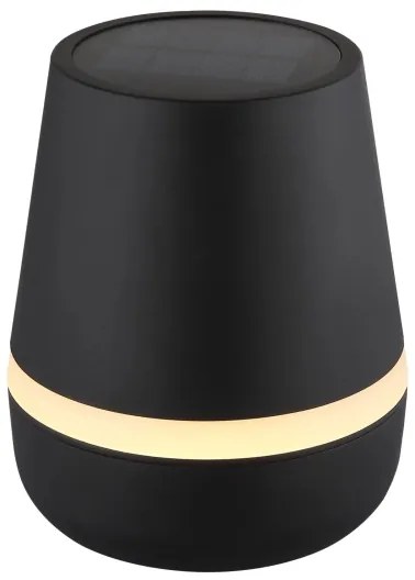 Globo 36638S - Lampada solare LED 10xLED/0,06W/3V IP44 nero