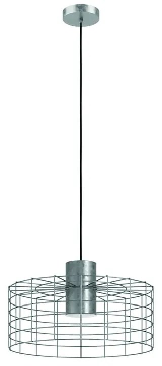 Lampadario Moderno Milligan grigio E27 Ø48cm EGLO