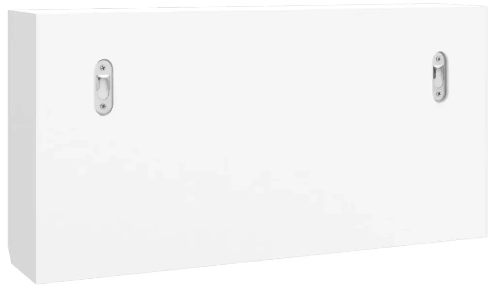 Armadietto Portachiavi Magnetico Concept Crystal – Design KN01 Serie Marmi – Lavagna In Vetro E Portachiavi 50 Ganci