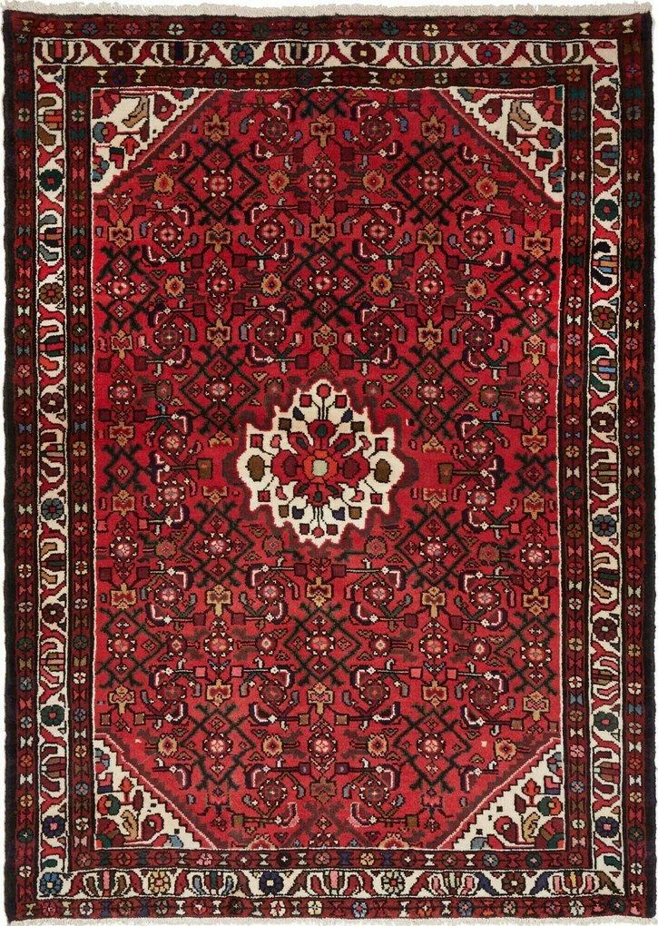 Hamedan Tappeto persiano 190x140 (Iran) Annodato A Mano