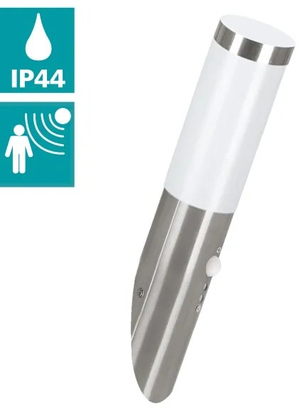 EGLO 83278 - Applique da esterno con sensore HELSINKI 1xE27/15W IP44