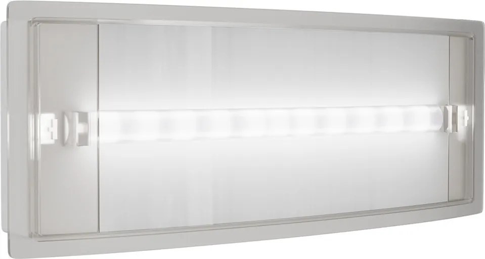 Lampada Emergenza LED da incasso o da muro Autonomia 3h S.A. o S.E. Colore Bianco Freddo 6.000K