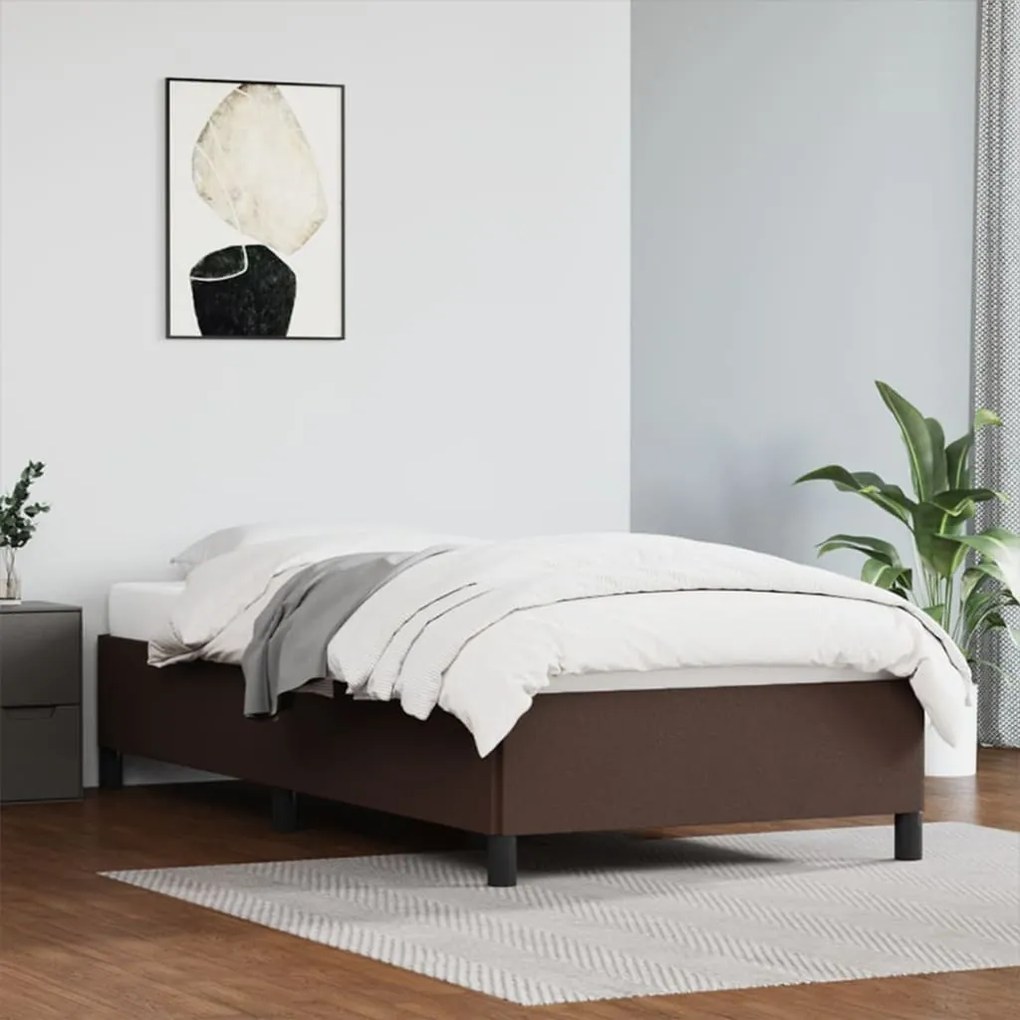 Giroletto Marrone 80x200 Cm İn Similpelle /
