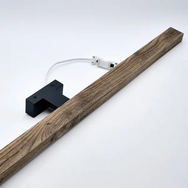 Brilagi-Illuminazione a LED per specchi da bagno WOODY MIRROR LED/15W/230V IP44 quercia/nero