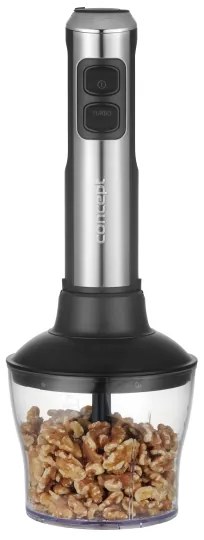 Concept TM5510 - Frullatore a immersione con accessori 1500W/230V nero/acciaio inossidabile